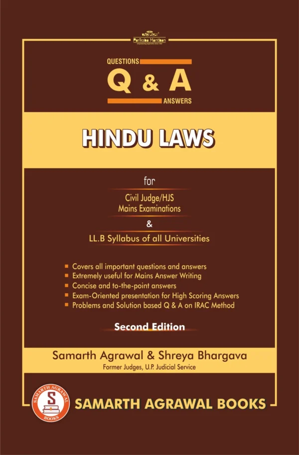 Questions & Answers - Hindu Law