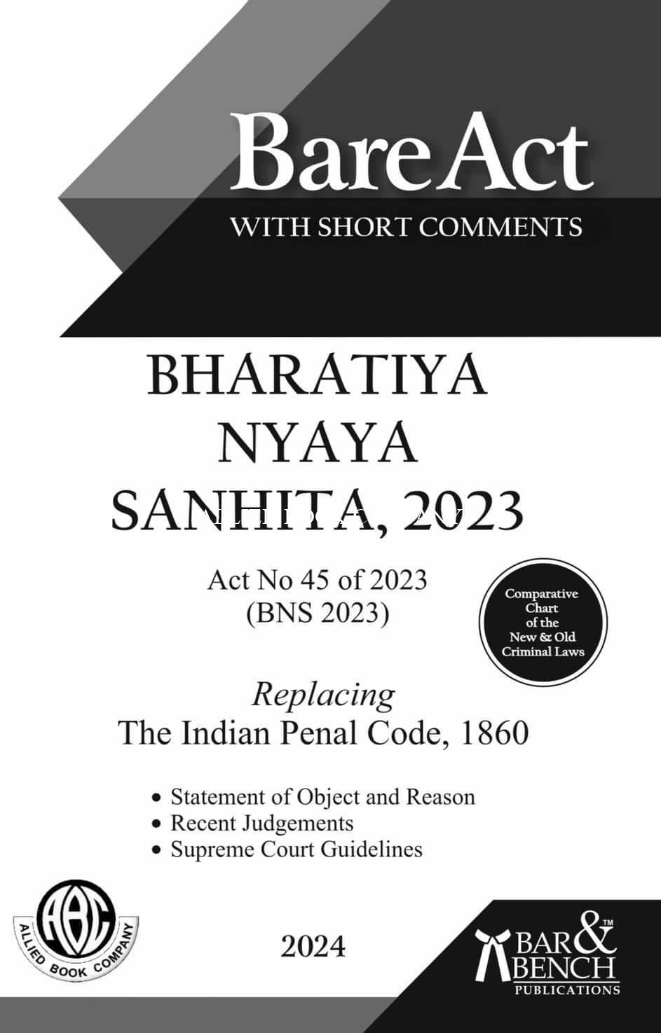 Bhartiya Nyaya Sanhita, 2023
