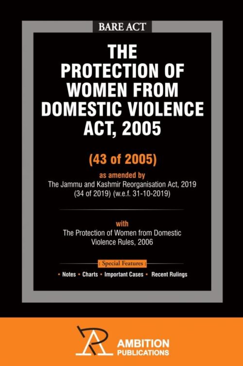 Ambition’s Protection of Women from Domestic Violence Act - ALLIED BOOK ...