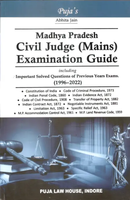 Madhya Pradesh (MP) Civil Judge (Mains) Examination Guide – Including Important Solved Questions