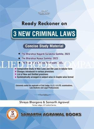 Ready Reckoner on 3 New Criminal Laws