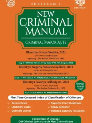 Shreeram's New Criminal Manual