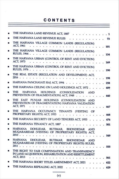 Land Laws in Haryana - ALLIED BOOK COMPANY