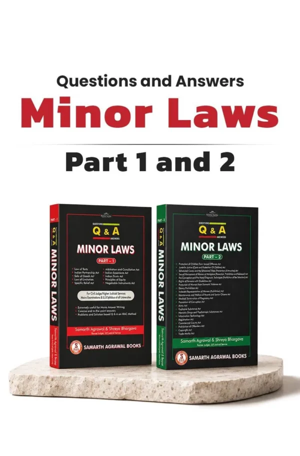 Questions and Answers: Minor Laws [Part 1 & 2] [Combo Pack]