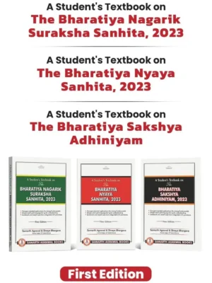 Textbook: Criminal Laws [Combo Pack] BNSS, BSA, BNS