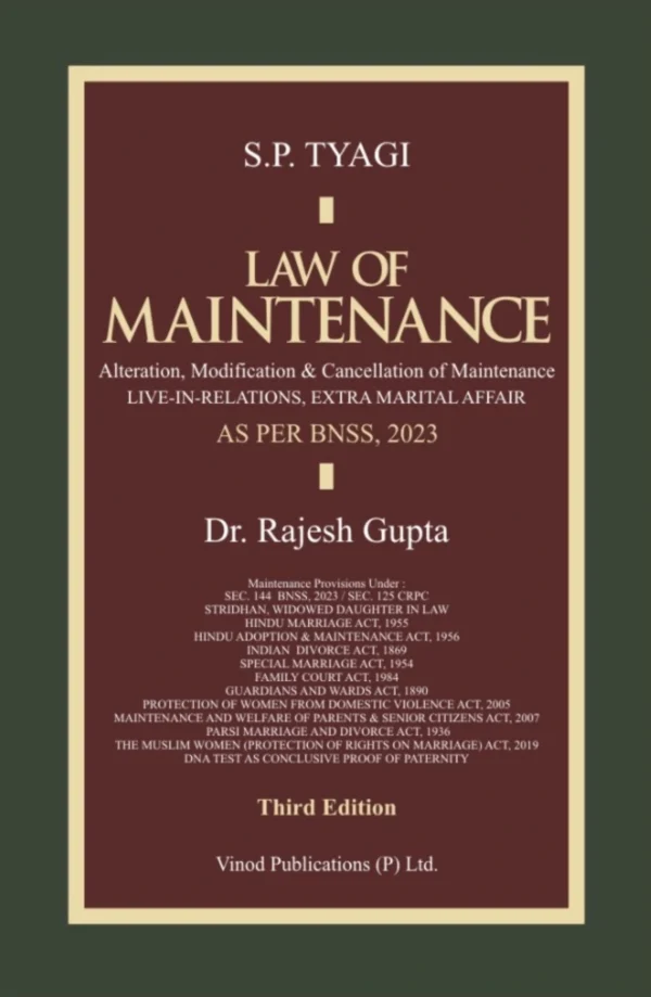 Law of Maintenance